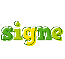 Signe juice logo