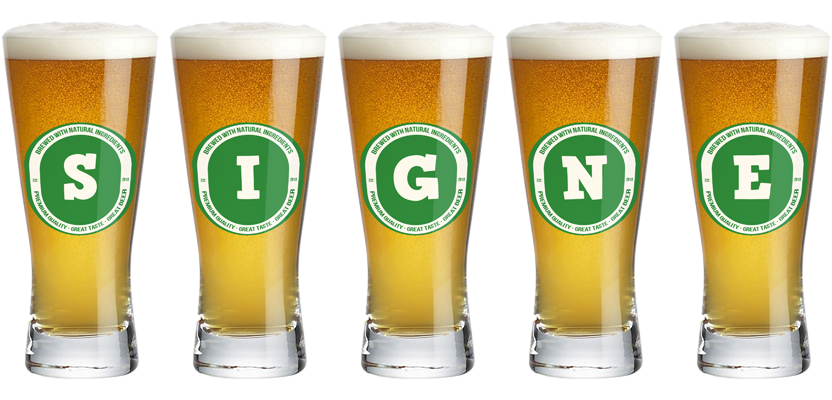 Signe lager logo