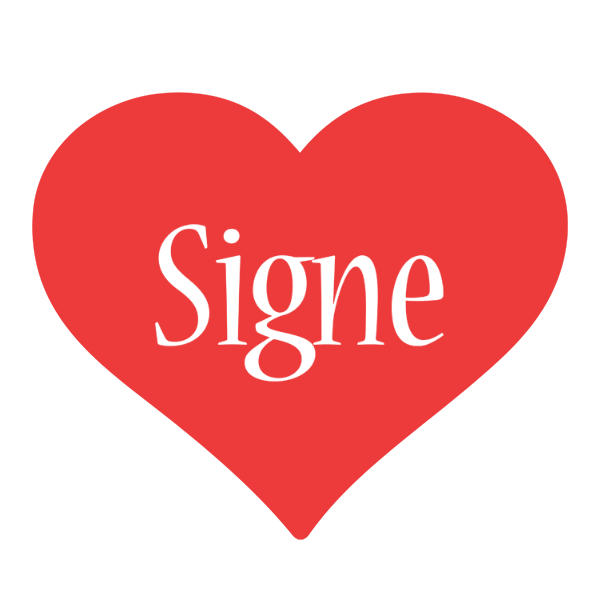 Signe love logo