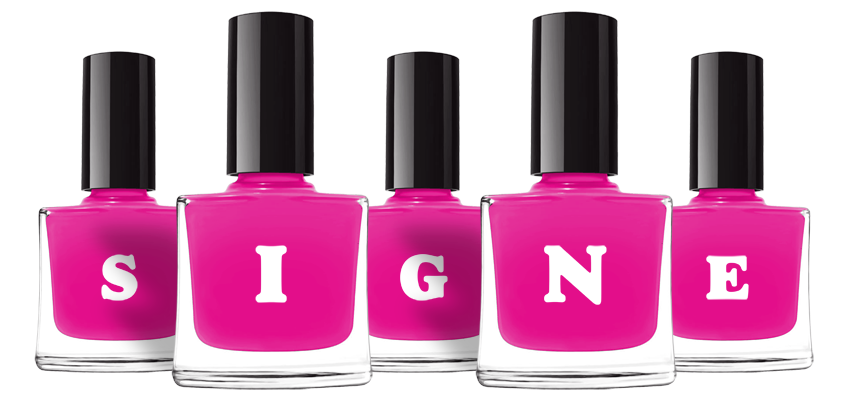 Signe nails logo