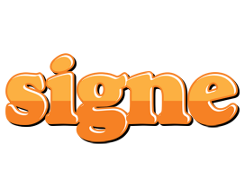 Signe orange logo