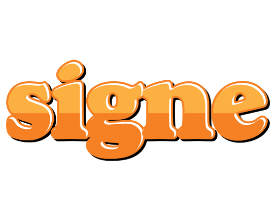 Signe orange logo