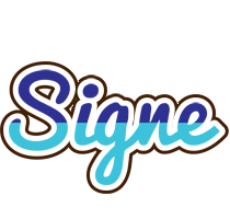 Signe raining logo