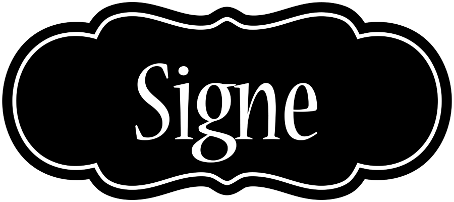 Signe welcome logo