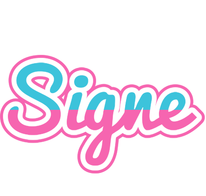 Signe woman logo
