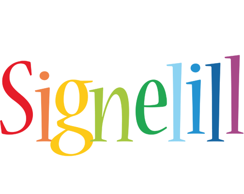 Signelill birthday logo