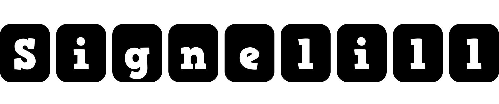 Signelill box logo