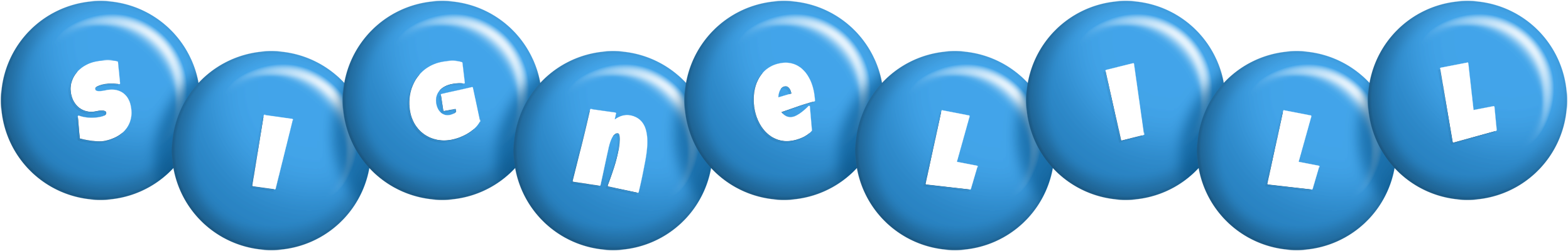 Signelill candy-blue logo