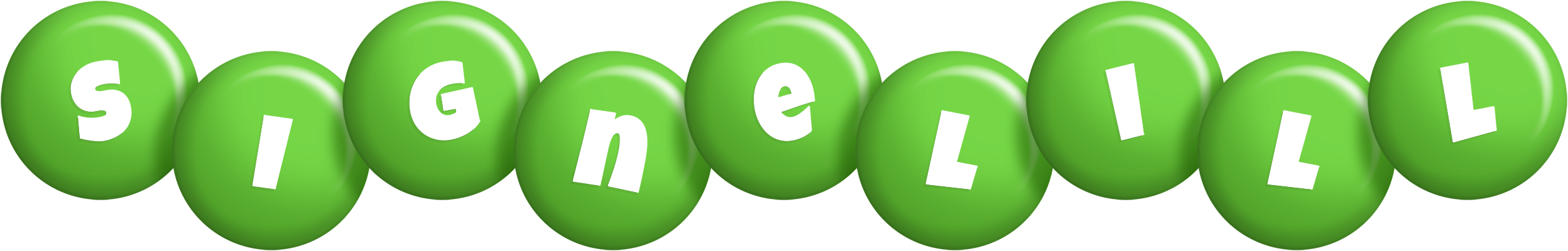 Signelill candy-green logo