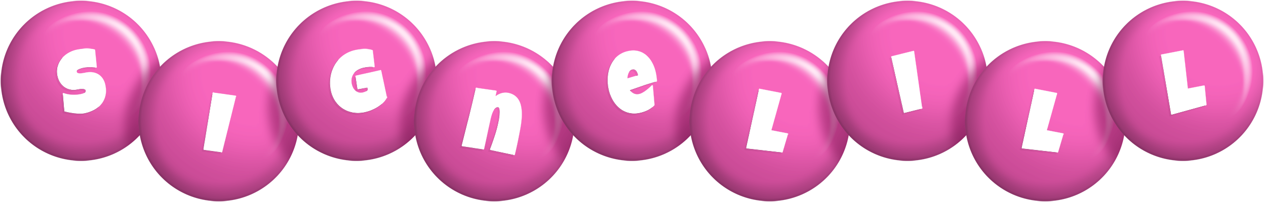 Signelill candy-pink logo