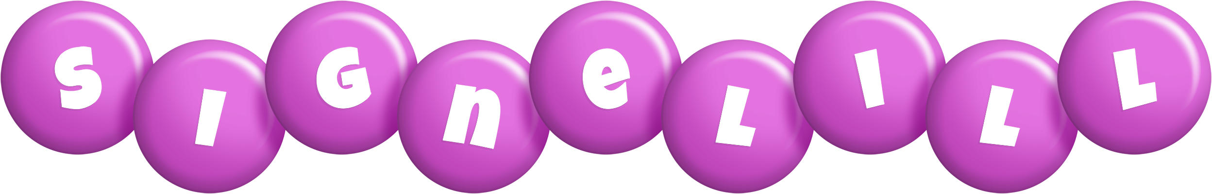 Signelill candy-purple logo