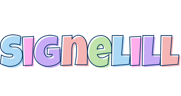 Signelill pastel logo