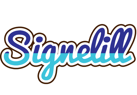 Signelill raining logo
