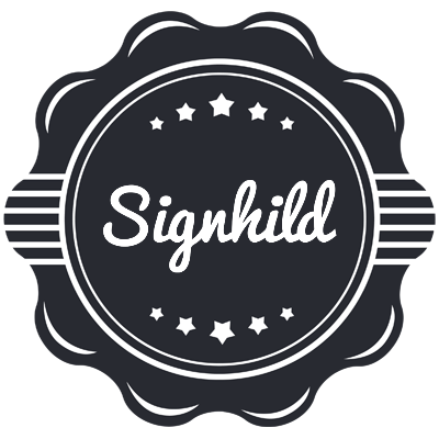 Signhild badge logo