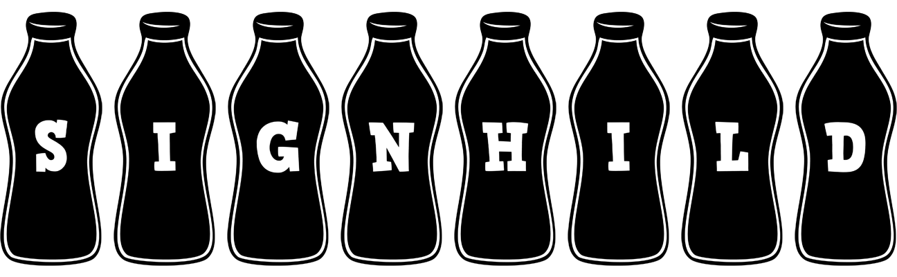 Signhild bottle logo