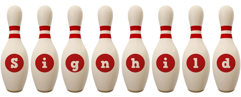 Signhild bowling-pin logo