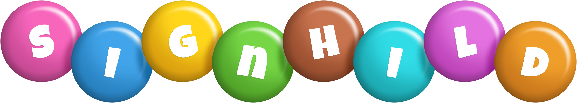 Signhild candy logo