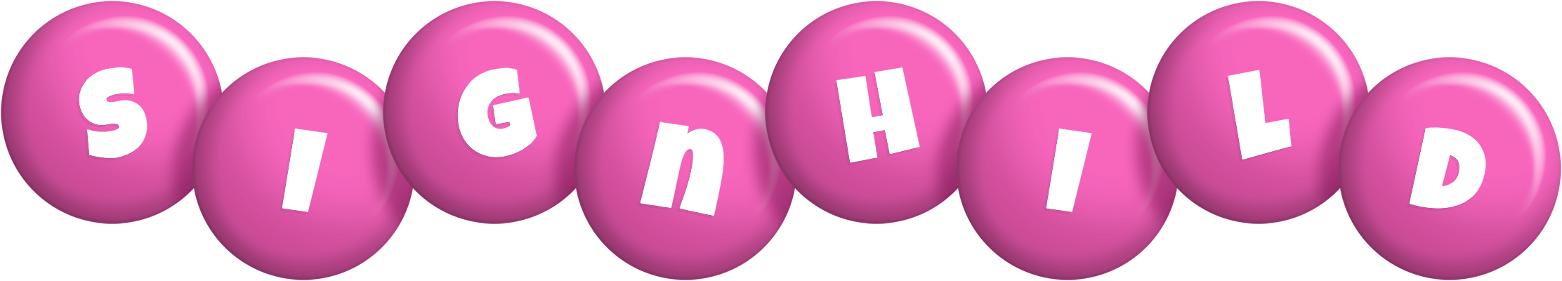 Signhild candy-pink logo
