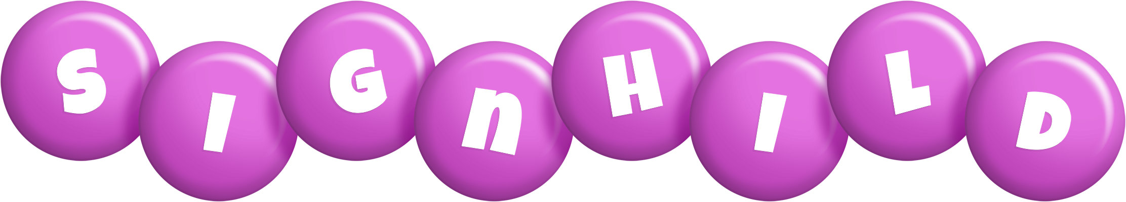 Signhild candy-purple logo