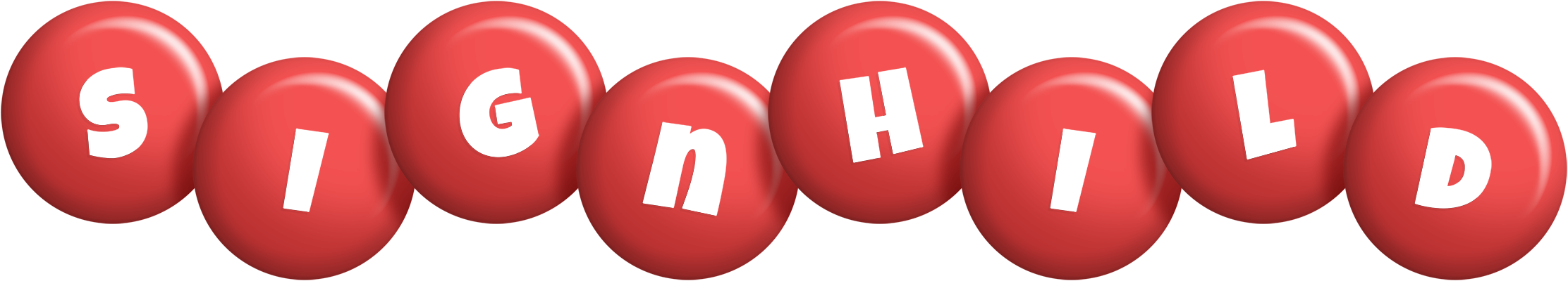 Signhild candy-red logo