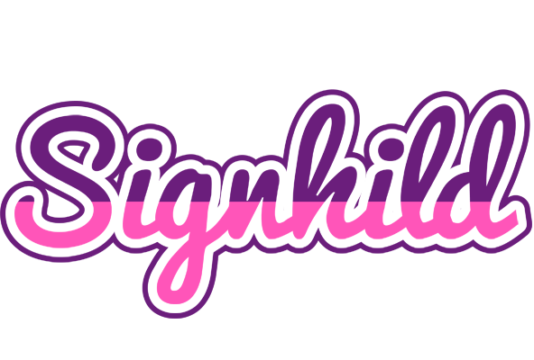 Signhild cheerful logo