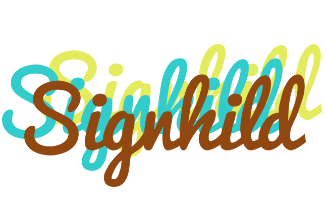 Signhild cupcake logo