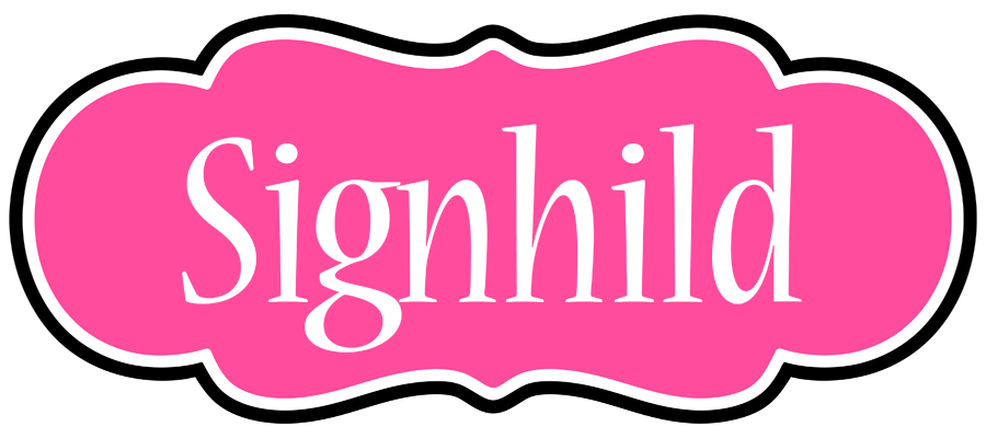 Signhild invitation logo