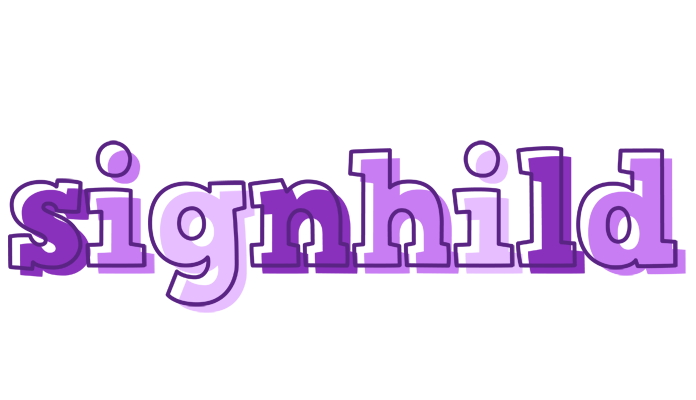 Signhild sensual logo