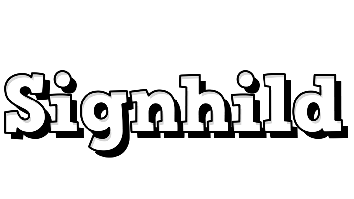 Signhild snowing logo