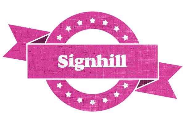 Signhill beauty logo