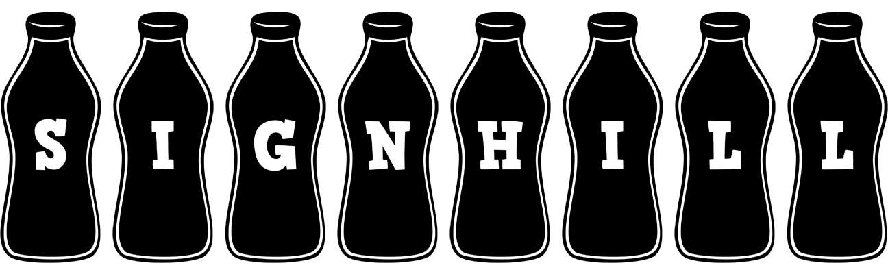 Signhill bottle logo