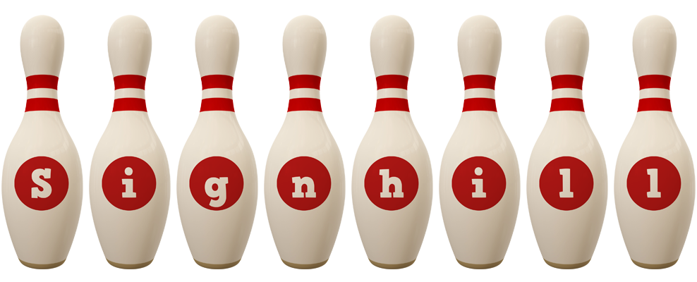 Signhill bowling-pin logo