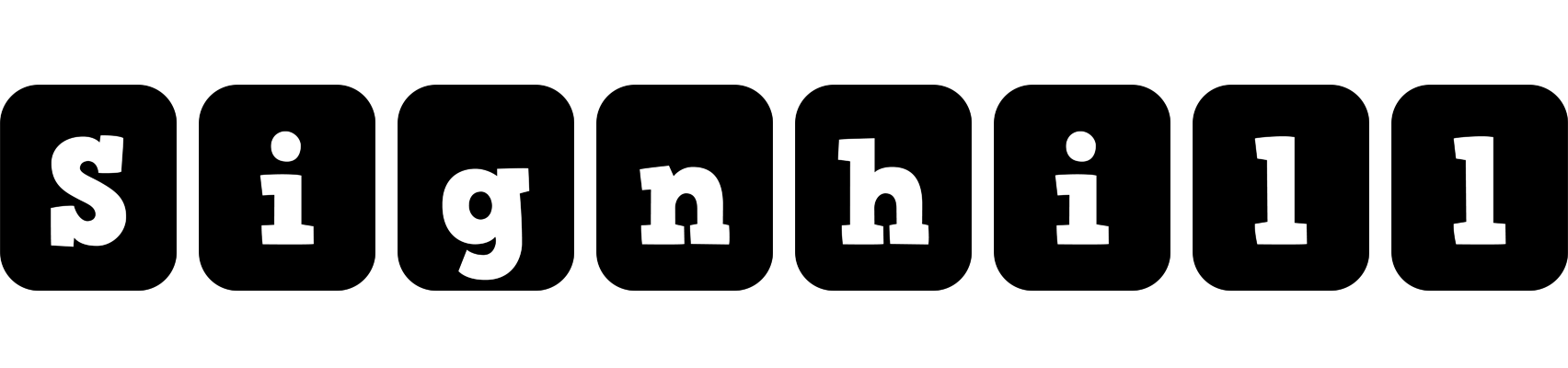 Signhill box logo