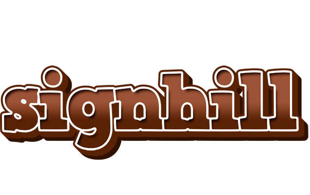 Signhill brownie logo