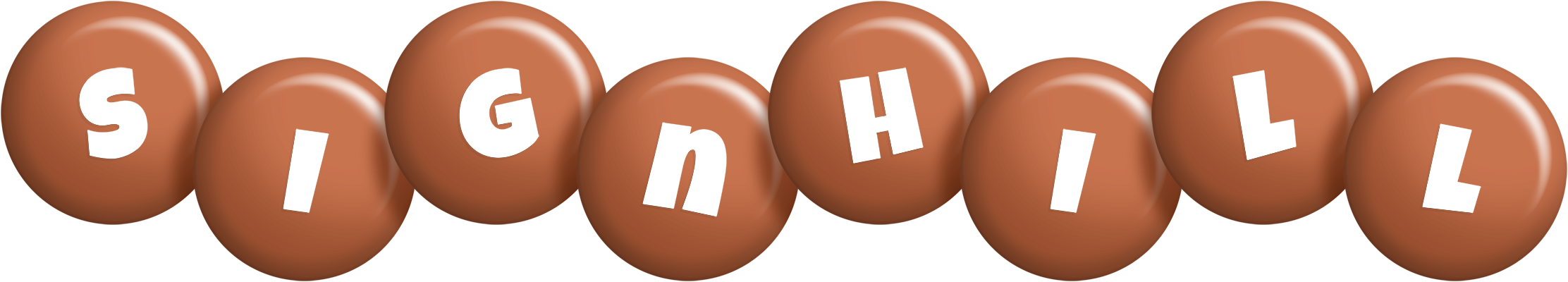 Signhill candy-brown logo