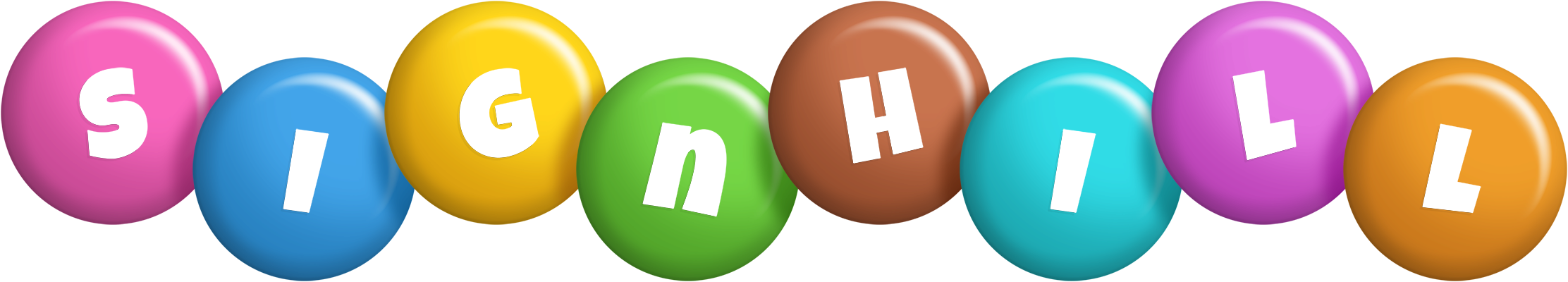 Signhill candy logo