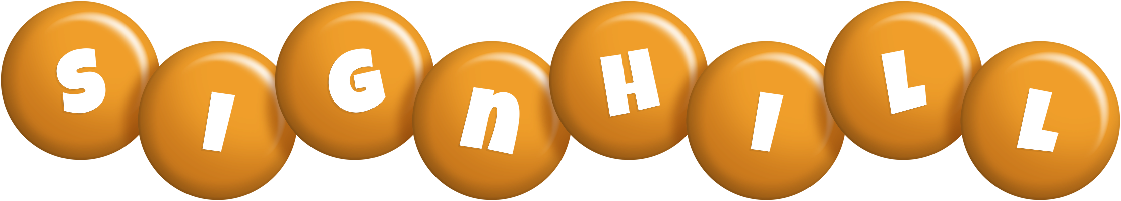 Signhill candy-orange logo
