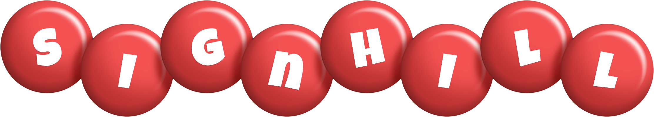 Signhill candy-red logo