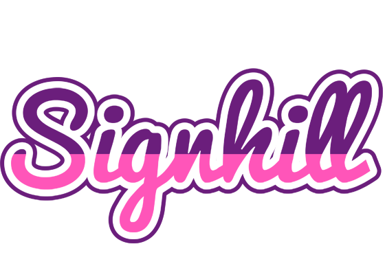 Signhill cheerful logo
