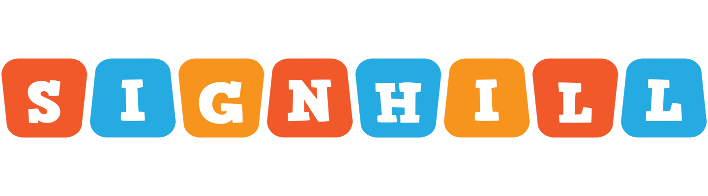 Signhill comics logo
