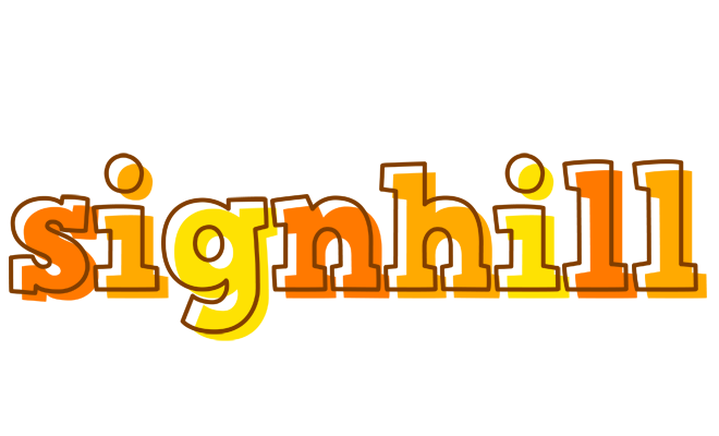Signhill desert logo