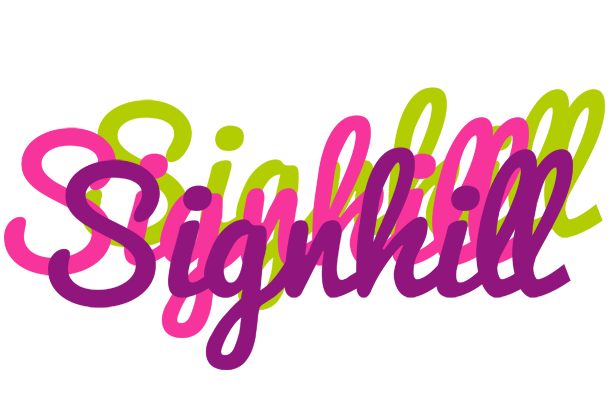 Signhill flowers logo