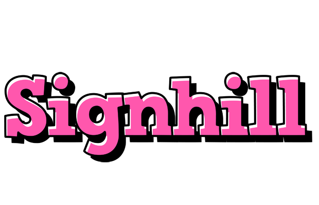 Signhill girlish logo