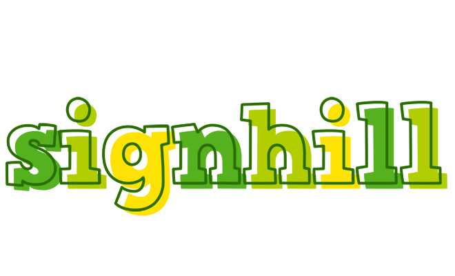 Signhill juice logo