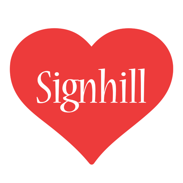 Signhill love logo