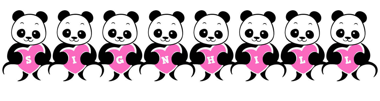 Signhill love-panda logo