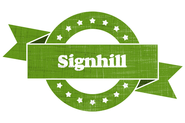 Signhill natural logo