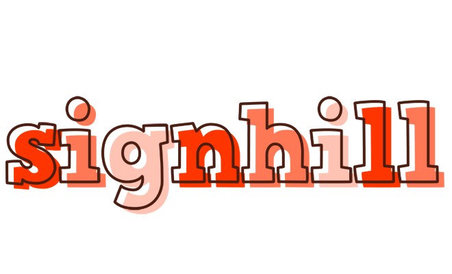 Signhill paint logo