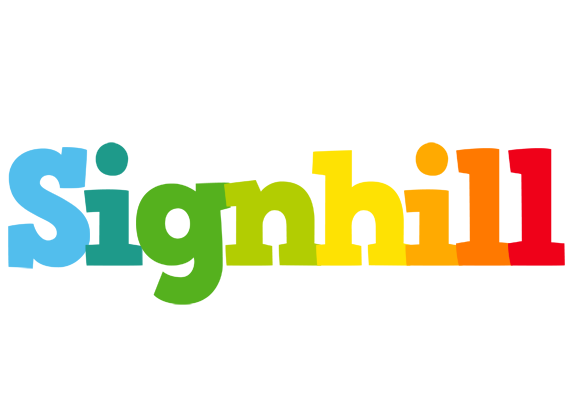 Signhill rainbows logo