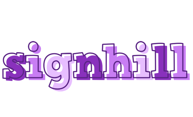Signhill sensual logo